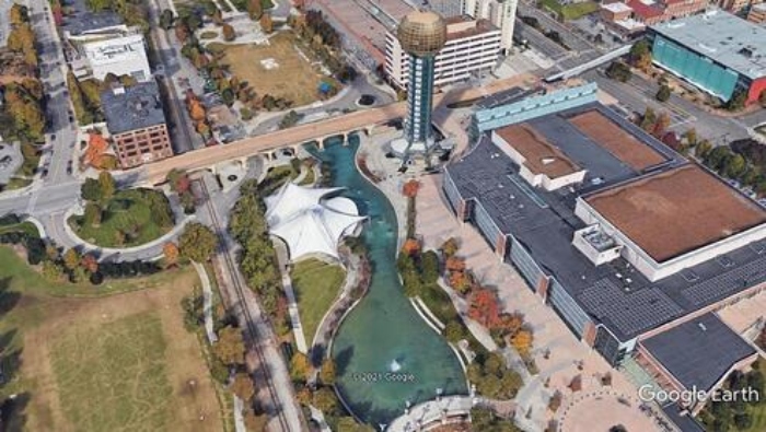 WFP Park and WFP Lake in Knoxville, Tenn.